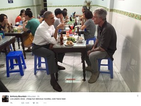 The Hanoi restaurant is now commonly referred to as Bun Cha Obama.