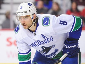 Chris Tanev, who has battled injury issues all season, has been shut down by the Vancouver Canucks with a knee sprain.