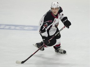 Ty Ronning of the Vancouver Giants, who has scored a team-record 55 goals this season, netted a three-year entry-level deal with the NHL's New York Rangers on Monday.