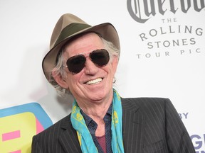 Keith Richards gets messy. What else is new.