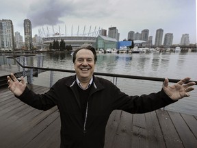 John Coupar shows off False Creek in February, 2015.