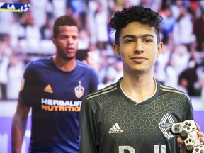 Erfan Hosseini, Whitecaps have hired their first eSports player, who will compete for them in the first FIFA eSports MLS cup against other MLS teams and their own eSports pros.