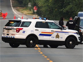 Police incident closes streets near Surrey Tax Centre.