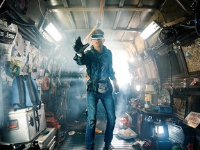 Ready Player One stars Tye Sheridan as Wade Watts in 2045, where much of the world escapes their depressing reality by playing and working with a virtual world called OASIS. The film opens on March 29.