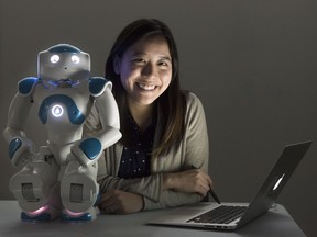 Angelica Lim is a computing science professor at Simon Fraser University. She will be part of Invent the Future, a summer artificial-intelligence camp for 24 Grade 11 girls from across the country at SFU's Burnaby campus July 8 to 20.