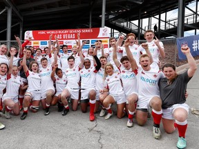 Rugby Canada's U18 boys and girls teams celebrate their dual-qualification for the Youth Olympic Games — or so they thought.