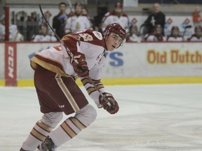 Noah Dobson is a defenceman for the Acadie-Bathurst Titan of the QMJHL. Dobson, 18,  is a projected top-10 selection June 22 in Dallas — possibly as the Canucks' pick at seventh overall.