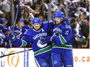 Henrik Sedin Vancouver Canucks Reebok Authentic Black Ice