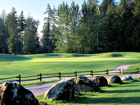 A weekday round of golf for four people at The Redwoods Golf Course is just one of the deals on sale at noon today at likeitbuyitvancouver.com