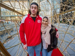 When Noor Fadel was confronted with threats on SkyTrain, fellow passenger Jake Taylor came to her aid. Her Facebook posting about the incident went viral. It appears her homeless assailant was probably mentally unbalanced.