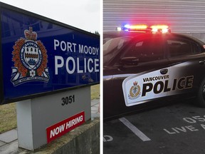 The officers involved in the Cuba incident hail from the Port Moody and Vancouver police departments.