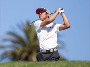 At 22-years-old SFU's Crhis Crisologo is the youngest member of the Canadian men's amateur golf team.
