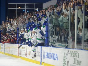 The home of the Utica Comets, known to locals as the Aud — has sold out all 131 games since the franchise’s rebirth in 2013-14 and will sell out again for Wednesday’s Game 3 of the Comets-Toronto Marlies AHL playoff series.