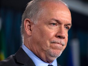 B.C. Premier John Horgan.