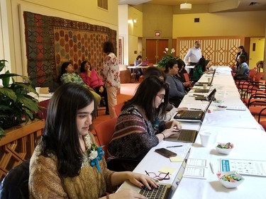 The team of volunteers I've been working for the past few months to prepare for Hazar Imam's visit to Vancouver.