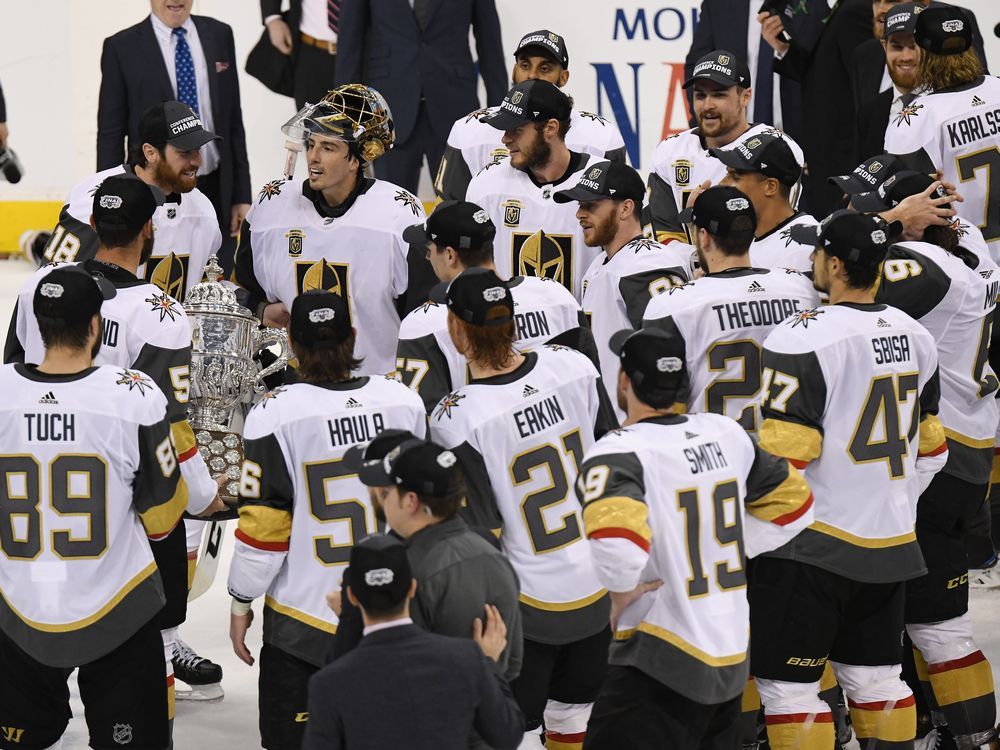 Knights crush Panthers, clinch first Stanley Cup title