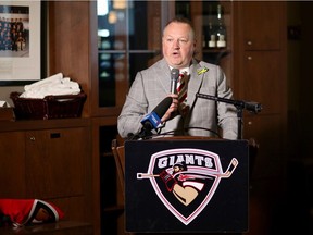 The Vancouver Giants named Barclay Parneta their third GM in the history of the WHL franchise. Parneta was introduced to the media Wednesday morning during a news conference at Pat Quinn's Restaurant in Tsawwassen Springs.