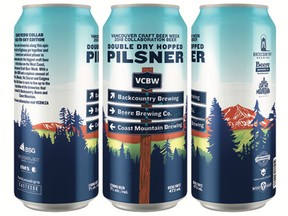 Vancouver Craft Beer Week's annual collaboration beer is a Double Dry Hopped Pilsner.