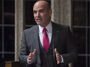 NDP MP Nathan Cullen rises in the House of Commons in Ottawa on Wednesday, October 25, 2017. Ever been confronted with a situation and thought to yourself: "There should be a law against that?" If so, Cullen has a contest for you.