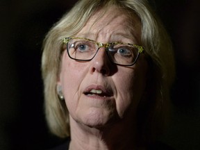 Federal Green party leader Elizabeth May.