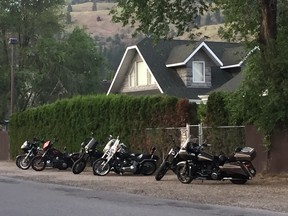 The Kelowna Hells Angels' clubhouse.