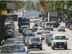 Heavy traffic last year along East Hastings is an example of the problems one reader says will get worse in the region if we don't reduce immigration numbers.