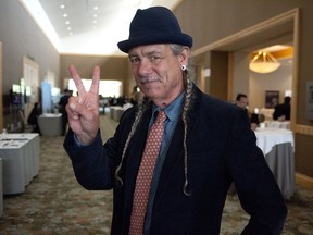 American cannabis activist and legalization advocate Steve DeAngelo, pictured May 1, 2018 at the Westin Bayshore during a break in the Arcview conference, held to promote business development around the marijuana industry.