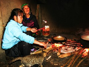 At the homestay their daughter was cook and translator .jpg