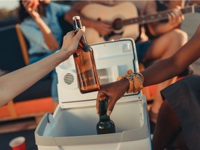 About 25 per cent of Canadian drinkers will help themselves to anything in the party cooler, regardless of what they brought according to a poll.