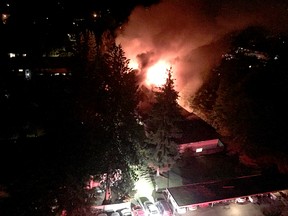 A fire has killed two people at an apartment complex in North Vancouver.
