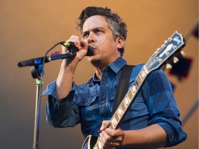 VANCOUVER July 15 2016. M Ward performs on the main stage at the 39th annual Folk Music festival Jericho Beach Vancouver, July 15 2016. ( Gerry Kahrmann / PNG staff photo) ( Prov / Sun News) 00044092A Story by Francois Marchand [PNG Merlin Archive]