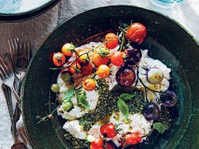 Grilled Tomato Caprese from Feast from the Fire by Valerie Aikman-Smith.