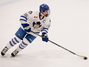 Toronto Marlboros centre Jack Hughes.