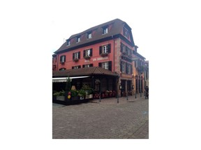 This is a view of Hotel Le Chambard, where celebrity chef Anthony Bourdain was allegedly found in his hotel room, in Kayserberg, France, Friday June 8, 2018. Bourdain, the celebrity chef and citizen of the world who inspired millions to share his delight in food and the bonds it created, was found dead in his hotel room Friday in France while working on his CNN series on culinary traditions. He was 61.