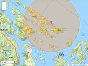 A small earthquake rattled parts B.C.'s south coast Friday morning,