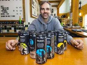 Backcountry brewing owner John Folinsbee has lived in Squamish for 13 years. He used to commute to Vancouver to brew for Steamworks. He opened Backcountry Brewing last April and says four years ago, they wouldn't have been as successful, but they hit a wave of growth.