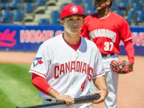 Returning outfielder Brandon Polizzi was a 35th-round draft pick last season by parent club Toronto Blue Jays last season out of Cal State Dominguez Hills.