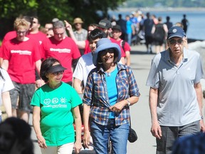Scenes from the World Partnership Walk in Stanley Park in Vancouver, BC., June 17, 2018.