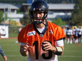 Rookie quarterback Ricky Lloyd showed enough in just over two quarters of action on Friday against the Calgary Stampeders to convince the B.C. Lions that he's a legitimate prospect.