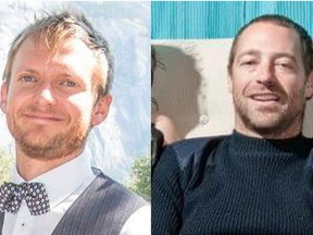 Daniel Archibald, 37, and Ryan Daley, 43, were last seen leaving the Ucluelet harbour on foot on May 16.