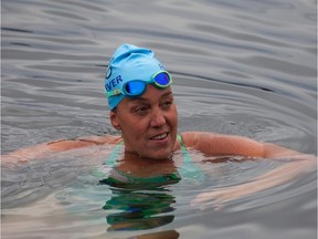 Ultra-marathon open-water swimmer Susan Simmons.