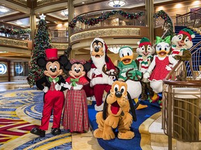 Disney is rolling out all the stops for its Holiday voyages in the Bahamas and Caribbean this year.