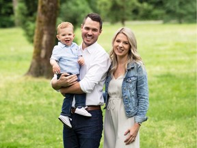 Port Coquitlam Coun. Brad West, pictured with his wife Blaire and son Liam, is running for mayor in the 2018 municipal election.