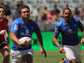 Gordon Langkilde of Samoa was arrested Sunday in connection to an alleged assault after a game against Wales at the Rugby World Cup Sevens in San Francisco.