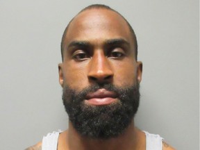 Former NFL and CFL defensive back Brandon Browner. in a photo supplied by on July 8, 2018 by the La Verne (Calif.) Police Department.