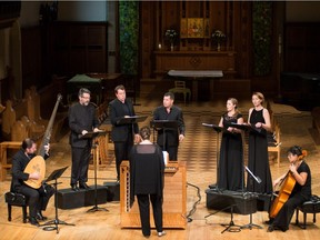 Gli Angeli Genève at 2017 Vancouver Bach Festival Photo credit: Jan Gates. For 0802 bachfest [PNG Merlin Archive]