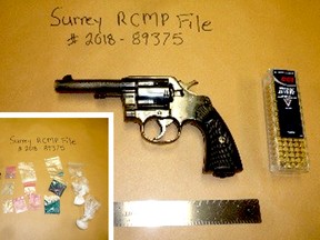 Surrey RCMP have arrested nine people and seized illicit drugs, cash, and a handgun as a result of a targeted investigation into drug trafficking and gang activity.