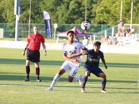 Theo Bair, in action for the Whitecaps residency program, has signed a first-team contract for 2019.