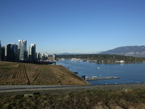 The green roof atop the Vancouver Convention Centre.