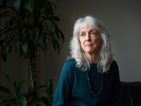 Portrait of Adrienne Montani at First Call offices in Vancouver, B.C., November 20, 2017.